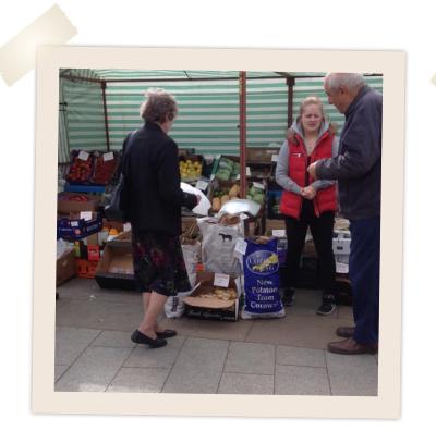 Wigtown market