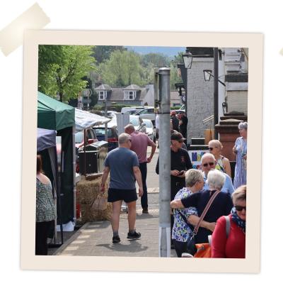 Summer Market Day in Moffat