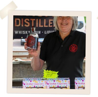 Sunny Market day in Moffat